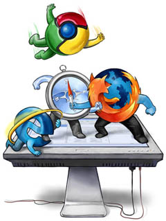 la battaglia dei browser